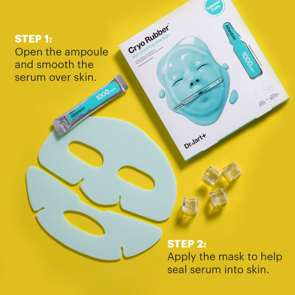 Cryo Rubber Face Mask - Moisturizing or Soothing