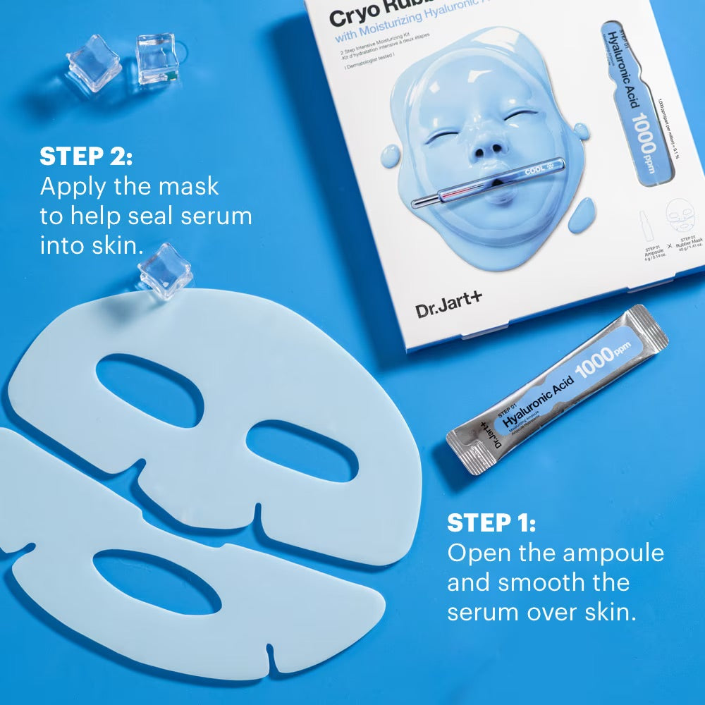 Cryo Rubber Face Mask - Moisturizing or Soothing