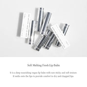 Soft melting fresh lip balm, 3.2g