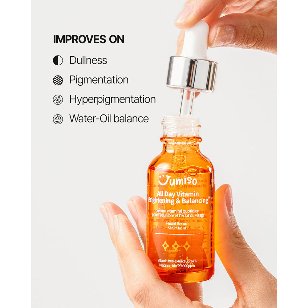Vitamin Brightening Balancing Facial Serum, 30ml