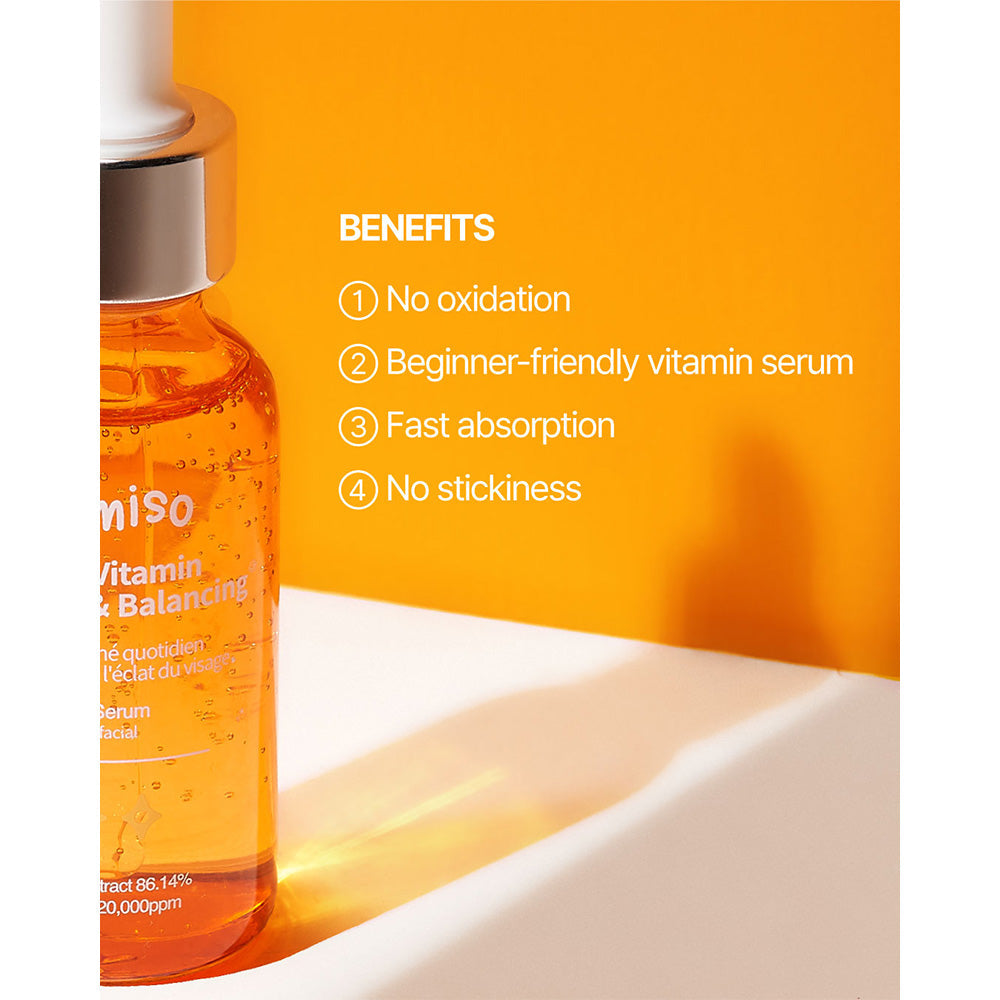 Vitamin Brightening Balancing Facial Serum, 30ml