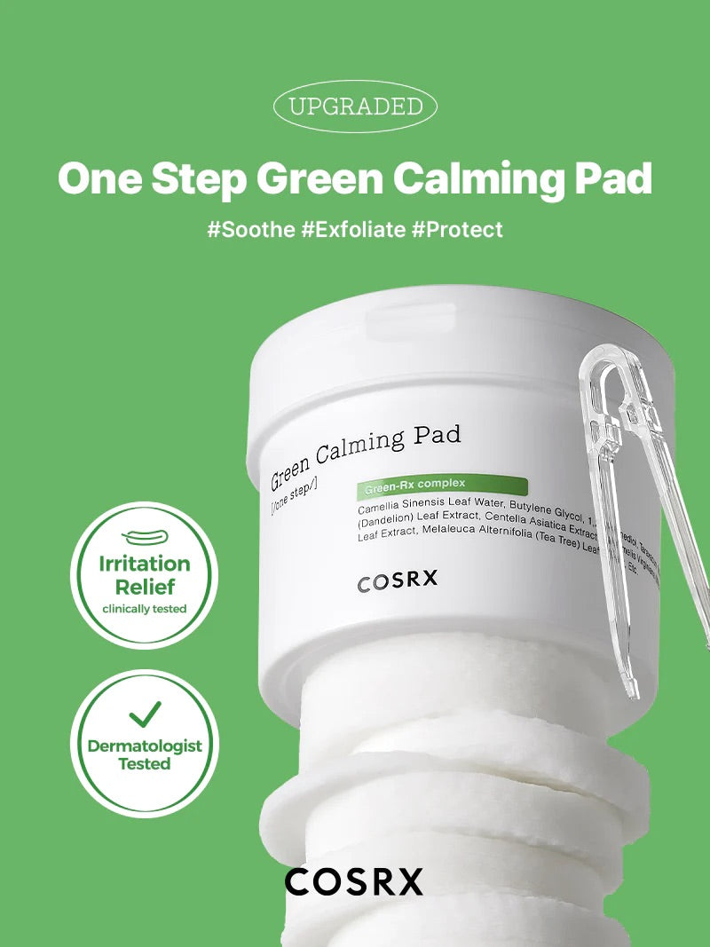 One Step Green Calming Pad, 70pads