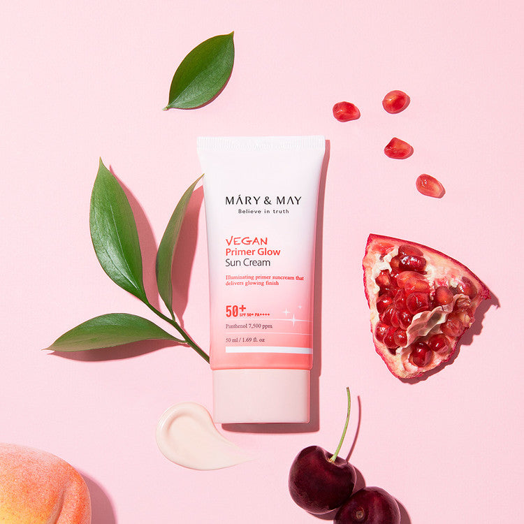 Vegan Primer Glow Sunscreen Cream, 50ml