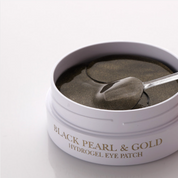 Black Pearl & Gold Hydrogel Eye Patch Mask, 60 Patches