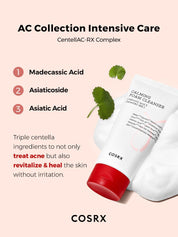 AC Collection Calming Foam Cleanser, 50ml/150ml