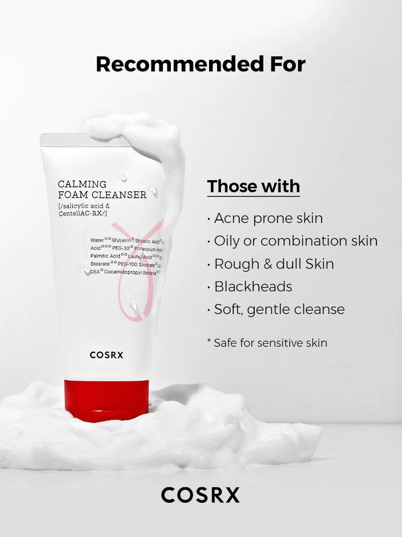 AC Collection Calming Foam Cleanser, 50ml/150ml