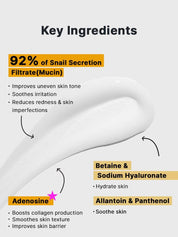 Advanced Snail 92 All In One Cream, 100g