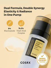 Advanced Snail Radiance Dual Essence, 80ml