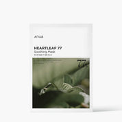 HEARTLEAF 77% SOOTHING SHEET MASK