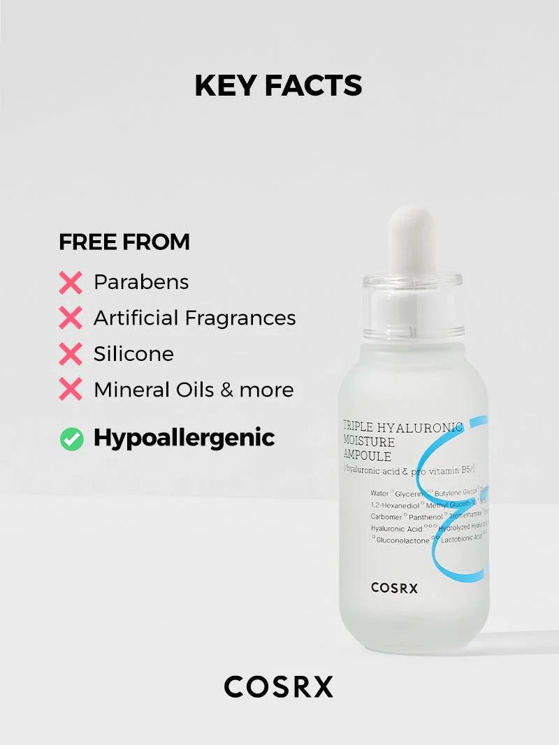 Hydrium Triple Hyaluronic Moisture Ampoule, 40ml